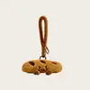 Colgante de Croissant de Dibujos Animados Lindo Creativo Muñeco de Peluche Colgante para Bolso Colgante para Mochila Llavero Regalo de Cumpleaños