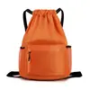 Mochila de entrenamiento de fútbol y baloncesto, personalizable con logo, bolsa con cordón deportiva y de fitness para actividades