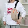 Bolsa de Peito Feminina Fashion Estilo Coreano, Grande Capacidade, Bolsa de Ombro Transversal Simples e Moderna, Bolsa de Cintura para Celular de Estudante para Esportes ao Ar Livre