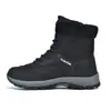 Botas de Nieve Transfronterizas para Hombre, Botas Cálidas de Invierno, Zapatos de Algodón con Forro Polar para Hombre y Mujer, Botas Cálidas para Hombre, Zapatos de Caña Media, Venta al por Mayor en Stock