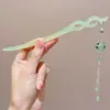 Horquilla de Pelo con Borla Floral, Nuevo Estilo Chino, Estilo Antiguo, Horquilla de Gama Alta de Nicho, Horquilla de Madera, Hanfu, Cheongsam, Accesorio para el Cabello para Mujeres