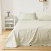 Atmosfera Fresca Pequena Algodão Puro Estampado Algodão Penteado Cama Lençóis de Cama Produto Único Algodão Puro Peça Única Cama de Solteiro Casal Colcha de Algodão Puro