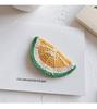 Ins Celebridad de Cyber Redes Pasador de Lana Tejida Fruta Zanahoria Pasador para el Pelo de Niña Linda Pinza Lateral Pinza para la Parte Trasera de la Cabeza Accesorios para el Cabello