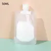 Bolsas Recarregáveis de Viagem para Cosméticos, Loção, Gel de Banho, Shampoo, Limpador Facial Pequeno Portátil, Frascos Recarregáveis Descartáveis