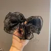 Yuji Chaoxian Coreano Organza Anillo Intestinal Banda Elástica Cabeza de Bola Dulce de Gama Alta para Mujer Accesorios para el Cabello Rojos de Internet