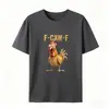 Transfronterizo Aliexpress Amazon Transfronterizo Europeo y Americano Fcawf Estampado de Águila Moda Holgada Casual Manga Corta Cuello Redondo Camiseta