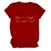 Taza, Gato, Libro, Comercio Transfronterizo, Amazon Wholesale, Corte Holgado, Versátil, Cómodo, Casual, Tallas Grandes, Manga Corta a la Moda