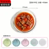 Fiambrera de vidrio apta para microondas, recipiente sellado con tapa para refrigerador, ideal para llevar el almuerzo al trabajo, caja para conservación de alimentos