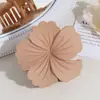 Pinza para el pelo de flor de margarita de color Morandi mate transfronteriza europea y americana para recogido en la parte trasera del cabello Pinza para el pelo de flor Pinza de tiburón Accesorio para el cabello para mujer