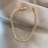 Pulsera de Zirconia Geométrica con Forma de Gota para Mujer, Diseño Personalizado, para Mejor Amiga, Hermana, Pareja, Pulsera Elegante de Celebridad de Internet para Mujer