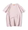 Camiseta de manga corta con cuello redondo, doble cara, mercerizada, 200g, 50 unidades, estilo americano, deportiva, casual, cómoda, clásica, moderna, con logo estampado