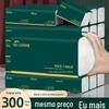 A caixa inteira de 30 pacotes de papel de celulose de madeira crua papel de papel de papel por atacado acessível guardanapo fabricantes de papel doméstico