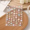 Concha Leve Fofo Pequeno Pano Adesivos de Unha Arte Nova Embossado Estéreo 5D Popular Ins Adesivos de Unha Joias