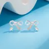 Aretes de Lazo de Estrella, Gama Alta Nicho 2025 Nuevos Pendientes Populares, Pendientes para Mujer, Dulces Elegantes y Versátiles