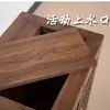 Nuevo Gabinete de Té de Madera de Olmo Viejo Estilo Chino, Gabinete Lateral de Té de Madera Maciza, Gabinete Lateral de Mesa de Té, Estante de Almacenamiento de Mesa de Té para Sala de Té, Mesa Lateral Lateral