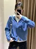 Casaco Suéter Cardigan de Lã 100% com Capuz e Zíper Dupla Face Estilo Coreano de Inverno Macio e Ceroso para Mulheres