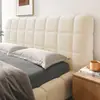 Funda acolchada engrosada para cabecero de cama de madera, funda suave para respaldo, funda universal a prueba de polvo, funda de cama para ocultar imperfecciones, directo de fábrica