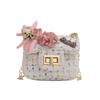 2021 Nueva Bolsa para Niños Bolsa Cruzada Moda Princesa Bebé Versión Coreana Mini Niñas Pequeña Bolsa de Cadena Fragancia Moderna