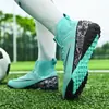 Comercio exterior nuevos zapatos de fútbol de caña alta assassin spike clavo roto zapatillas de deporte juego profesional especial al por mayor zapatos de fútbol para niños