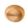 Fabricante de papel para freidora de aire, papel absorbente de aceite para cubrir alimentos, papel para cocinar al vapor, soporte cuadrado para postres, capacillos para cupcakes, papel de cocina