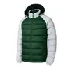 Nuevo cárdigan de moda para hombre Otoño e Invierno 2026 con capucha desmontable, forro polar, chaqueta de algodón reversible, abrigo de algodón versátil para exportación