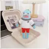 Colgantes de peces geniales, peces flácidos, peces que yacen planos de los residentes de Fondo de Bikini, accesorios para llaveros, chalecos de cama, Año Nuevo