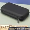 Bolsa rígida de EVA para HD bolsa para guardar fone de ouvido caixa de armazenamento para cabos de dados carregador USB embalagem de microfone sem fio