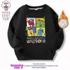Sudadera para Niños Numberblocks Estilo Primavera y Otoño Camiseta Básica Infantil Atuendo Estiloso Versión Coreana