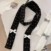 Bufanda Dulce con un Lazo Pequeño y Textura Suave, Versátil para el Uso Diario, Nuevo Estilo para Mujeres