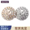 Botones de Diamante, Botones Metálicos para Abrigo de Lana, Botones para Traje y Ropa Formal, Botones, Accesorios para Vestimenta Jinda
