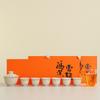 Regalo Juego Pequeño de Juego de Té Kung Fu de Cerámica, Tazas de Té, Tetera, Juego Completo para Uso Doméstico, Juego de Tazón para Preparar Té, Logotipo Personalizado