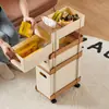 Estante de Almacenamiento Debajo del Escritorio, Organizador de Escritorio de Oficina, Estantería Portátil de Pie, Estante para Snacks, Carrito Pequeño, Armario de Almacenamiento para Espacios Pequeños