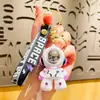 Llavero Colgante de Astronauta de Dibujos Animados Moderno y Creativo para Hombres y Mujeres Accesorios para Mochila Bolso Llavero de Coche