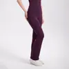 Pantalones de Campana de Cintura Alta Bordados de Corazón Shu Xi Pantalones Largos Ajustados Pantalones de Yoga para Mujer Pantalones Deportivos para Correr Levanta Glúteos Pantalones de Fitness