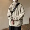 Ropa de Trabajo Estilo Americano para Hombre Primavera y Otoño Nueva Chaqueta con Capucha Holgada Retro Tendencia Marca Ins Chaqueta Casual para Hombre