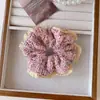 Elásticos de Pelúcia Color Café para Cabelo, Novas Faixas de Cabelo Doces Estilo Fada para Mulheres, Acessórios de Cabelo Simples e Versáteis para Crianças