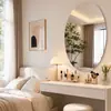 Suministro Especial del Fabricante Original Pegatina de Espejo Suave Acrílico Autoadhesiva Impermeable Espejo de Baño No Fácil de Romper Decoración de Pegatina de Superficie de Espejo
