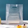 Bolsa de embalaje para hornear panadería transparente red para postres para llevar bolso de mano bolsa de plástico bolsa de embalaje para hornear pasteles