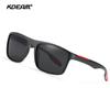 KDEAM Nuevas Gafas de Sol Polarizadas Cuadradas Almohadilla Nasal de Silicona 1.1TAC Película Real que Cambia de Color Gafas de Exterior KD101
