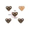 Accesorios para Joyería de Aleación con Goteo de Aceite DIY Colgantes de Mariposa Oscura Murciélago Pendientes Pendientes Pulsera Colgante W508