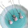 Colar Estrela de Concha Rosa Doce, Estilo Férias na Praia, Design Exclusivo, Corrente de Clavícula Delicada, Acessório da Moda