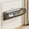 Zapatero detrás de la puerta, gabinete de zapatillas multicapa para la pared del baño, no requiere taladro, organizador de zapatos de pared para uso doméstico, perfecto para la entrada