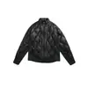 Yidao Roupas Vintage 2026 Inverno Novo Jaqueta Puffer Patchwork Leve para Exterior 90 Penugem de Pato Branco Gola Alta Roupa de Proteção Térmica Masculina