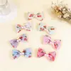 Lazo de Tela Hecho a Mano con Estampado de Cerezas Lindas Accesorios Decorativos DIY para Ropa, Zapatos, Bolsos Semiacabados Venta al por Mayor