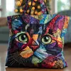 2026 Nova Série Transfronteiriça de Gatos Estampa Digital Moda Bolsa Tote Acolchoada de Ombro