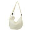 Bolsa de Hombro Tote Color Fresco de Contraste 2024 Personalizada Estilo Mori Universitario Viaje Fresca Simple Cruzada al Hombro