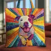 2026 Nueva Serie Transfronteriza de Cachorros Estampado Digital Bolso de Hombro Acolchado de Moda