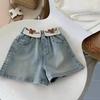 Ropa Coreana para Niños Camiseta de Manga Corta para Niñas Estilo Verano 2025 Nuevo Bebé Moda Lindo Dibujo Animado Animación Top