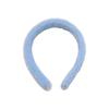 Diadema de felpa estilo coreano para mujer, combina con todo, para salir, Mori, súper hada, linda, diadema de piel de ala ancha, cueva para la cabeza, clip para lavarse la cara