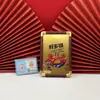 Oro Puro 999 Carpa de la Fortuna, Dios de la Riqueza, Adornos de Fortuna y Tesoro, Bendición y Regalo, Marco de Fotos, Adornos Decorativos, Regalos Nuevos
